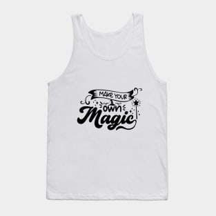 halloween make your own magic text art design Tank Top